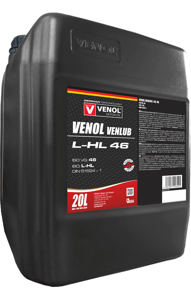 OLEJ HYDRAULICZNY VENOL VENLUB L HL 46_20L